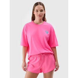 スリムフィット【Rose Frantz】Shirring Slim Tee Pink◆送料込 4FRSS24TTSHF2108-55N-M-03-MAIN.jpg