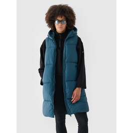 ダウンベスト HUECLOSET Two-way hooded padded vest SE566 84779b0354eff2eb1f6d0b97da46e2