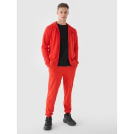 Men's joggers sweatpants - orange