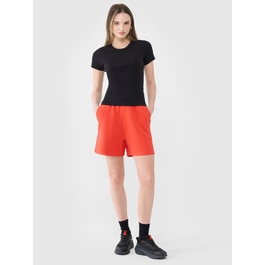 ショートパンツ K-WAY Woman Short Red K71229W X5Y womens-chino-shorts-red-