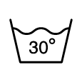 MASHINE WASH NORMAL CYCLE MAX 30°C