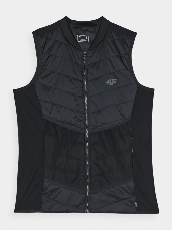 Women's Primaloft Black Eco Insulation trail running vest - black | 4F:  Sportswear and shoes