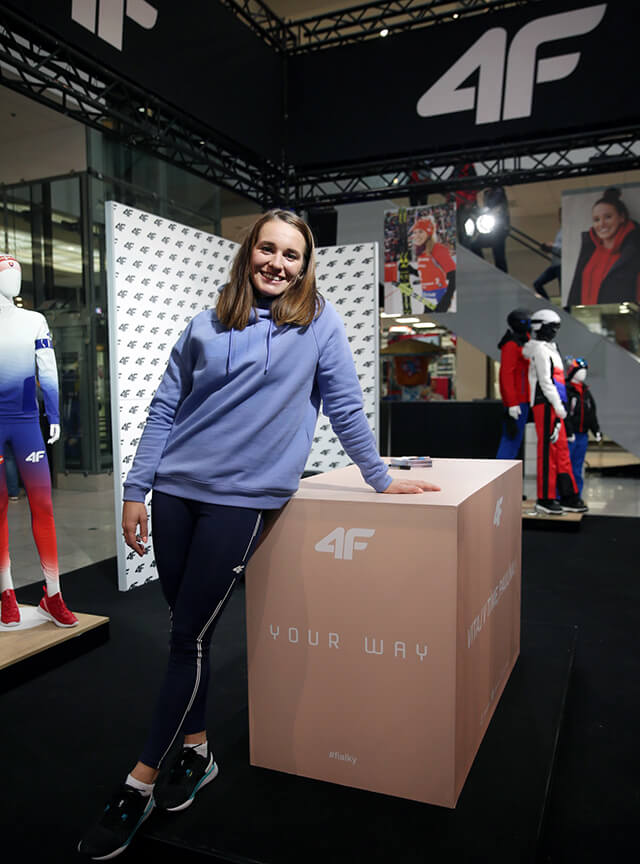 Paulína Fialková stretnutie s 4F - ambasádor Banská Bystrica