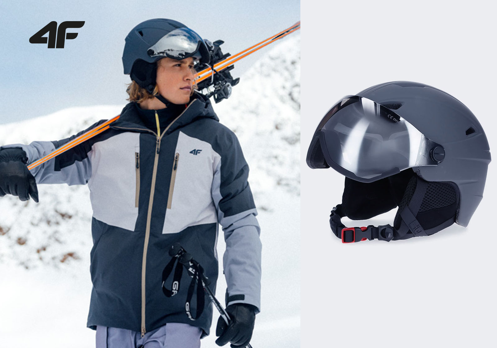 Wie wählt man und passt man einen Skihelm an?